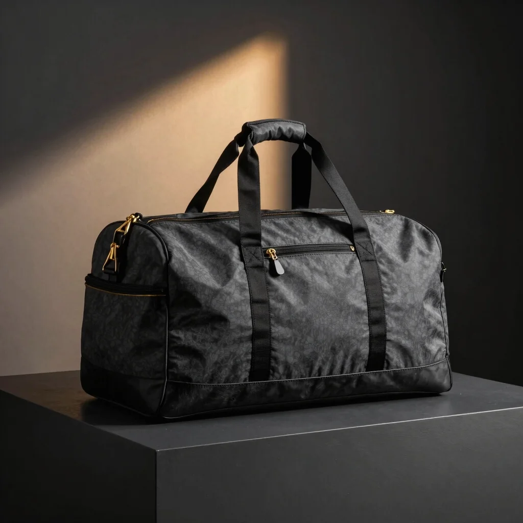 Obsidian Metallic Utility Duffle